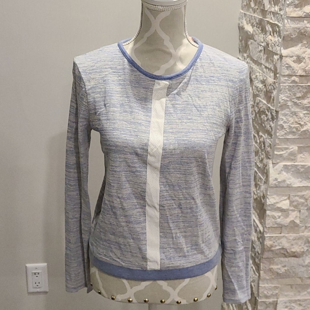 NWT Nell lightweight blue long sleeve
